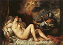 TIZIANO VECELLIO (1485-1576) - Danae e la pioggia d'oro